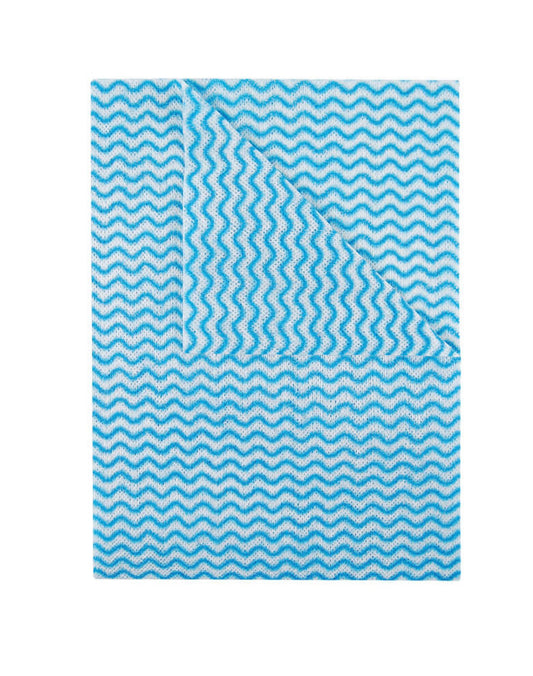 Blue Disposable Wipe Cloth 50 Pack